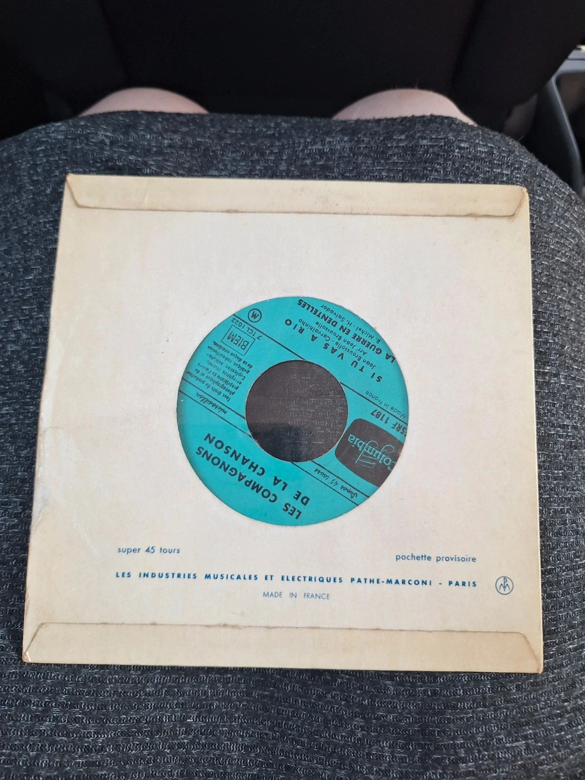 Vinilo Les Compagnons de la chanson Si tu vas a Rio – photo 2